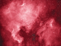 061021 NGC7000 9x5 Ha  North America and Pelican