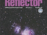 IMG 2088  I was honored that my widefield image of the Great Orion nebulae complex was selected as the front and back cover of the December 2011 issue of the Reflector magazine.