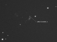 Brutus6863 3 Cruz L cropped annotated  Another supernova co-discovery!  This is my second supernova confirmation as part of the ASAS-SN team.  On the evening of July 24 I was able to image this supernova that just appeared in a very faint galaxy between the constellation of Bootes and the Big Dipper asterism.